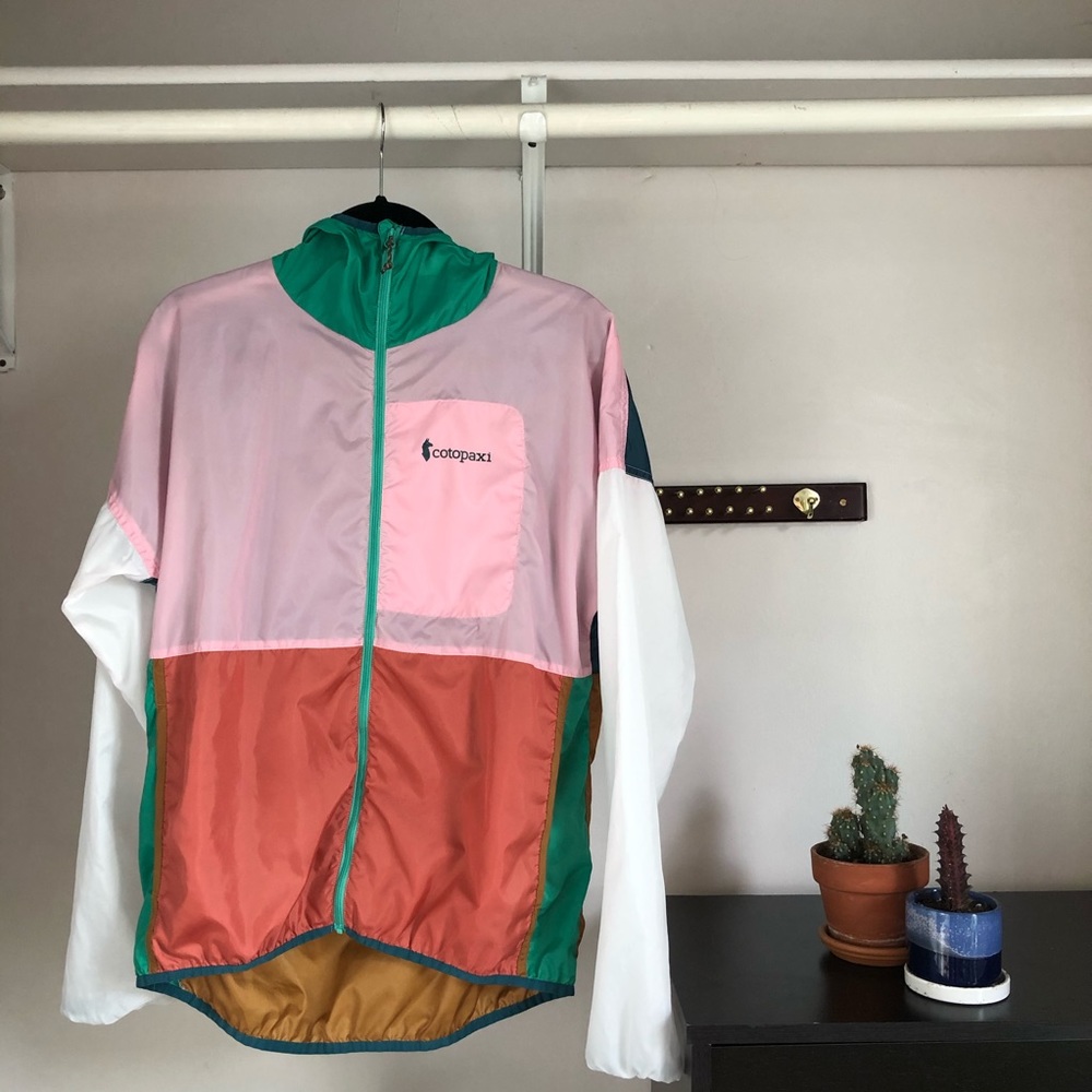 Cotopaxi Teca Windbreaker Fullzip Jacket- Palmetto